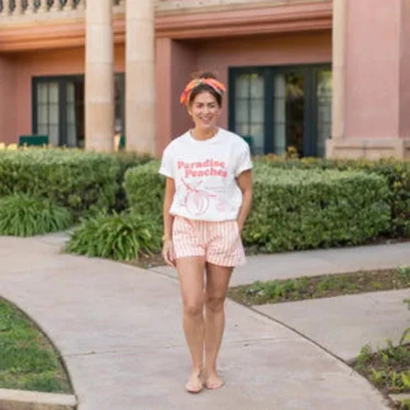 JACKSON ROWE: PARADISE PEACHES TEE - Picture 4 of 5